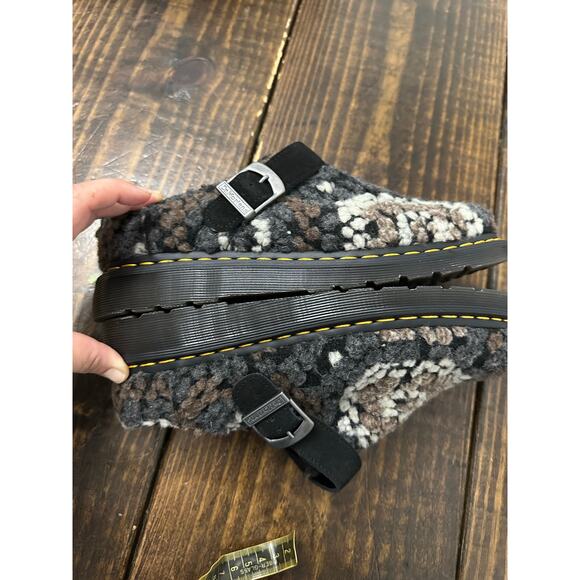 DR MARTENS Isham wool suede mules size 9 NWOB - Picture 2 of 7